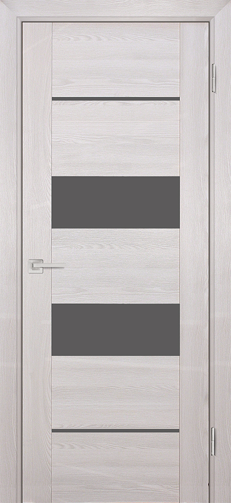 Двери ЭКОШПОН, ПВХ PROFILO PORTE PSK-6 со стеклом Ривьера крем размер 200 х 60 см. артикул F0000058677