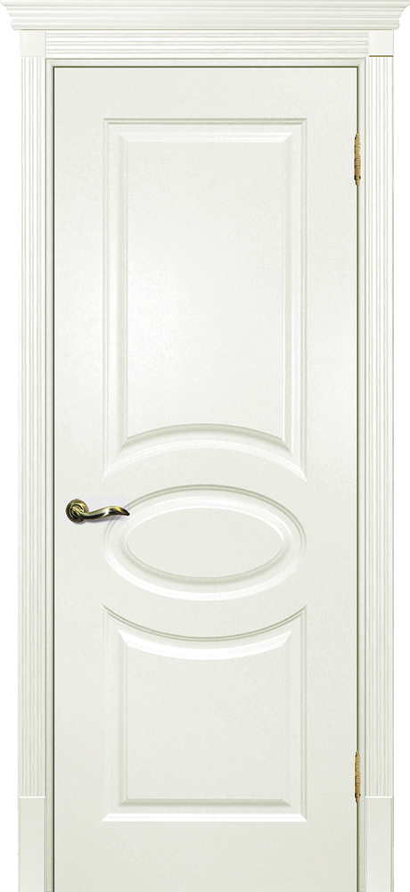 Двери крашеные (Эмаль) ТЕКОНА Смальта 12 глухое Молочный ral 9010 размер 200 х 60 см. артикул F0000059045