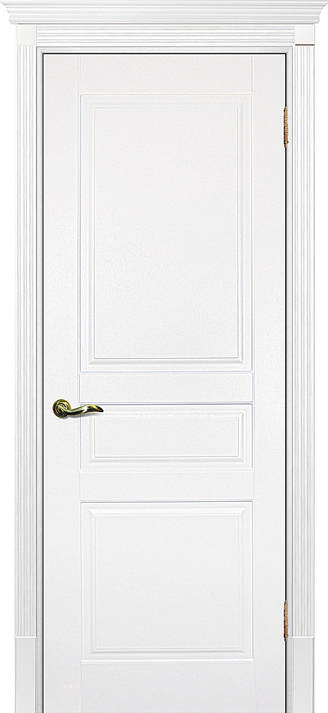 Двери крашеные (Эмаль) ТЕКОНА Смальта 01 глухое Молочный ral 9010 размер 200 х 60 см. артикул F0000059246