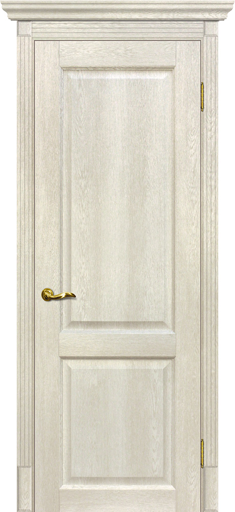 Двери ЭКОШПОН, ПВХ МАРИАМ Тоскана-1 глухое Бьянко размер 200 х 60 см. артикул F0000061967