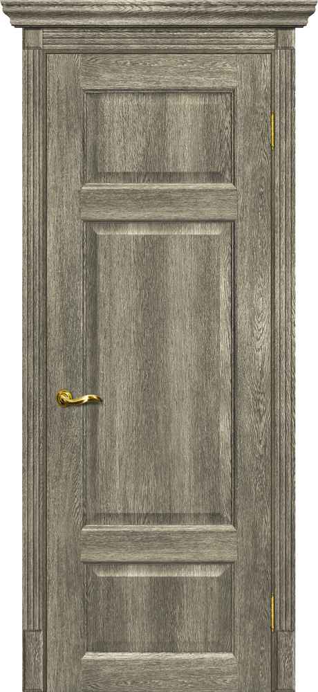 Двери ЭКОШПОН, ПВХ МАРИАМ Тоскана-3 глухое Гриджио размер 200 х 60 см. артикул F0000062095