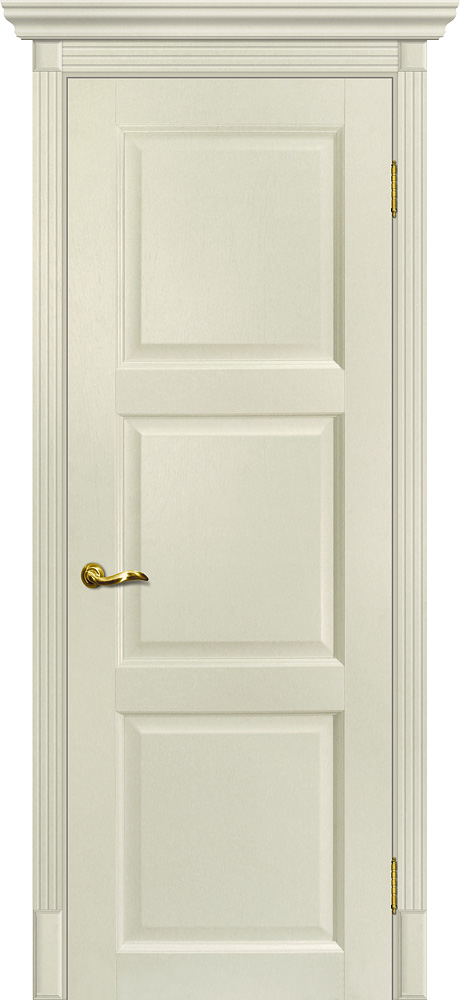 Двери ЭКОШПОН, ПВХ МАРИАМ Тоскана-4 глухое Ваниль размер 200 х 60 см. артикул F0000062141