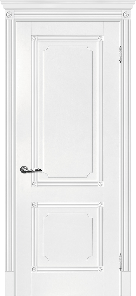 Двери ЭКОШПОН, ПВХ МАРИАМ Флоренция-2 глухое Белый размер 190 х 55 см. артикул F0000065921