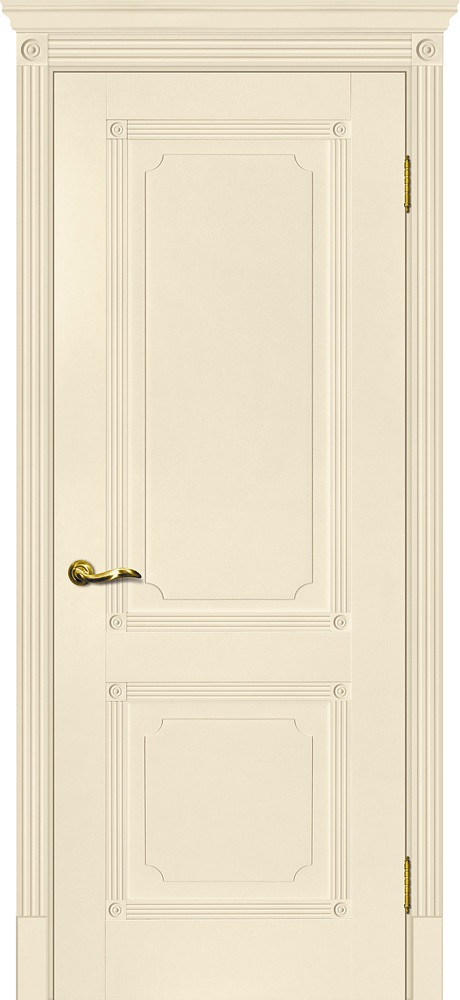 Двери ЭКОШПОН, ПВХ МАРИАМ Флоренция-2 глухое Магнолия размер 190 х 55 см. артикул F0000065978