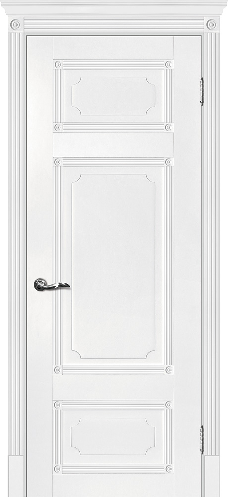 Двери ЭКОШПОН, ПВХ МАРИАМ Флоренция-3 глухое Белый размер 190 х 55 см. артикул F0000066040