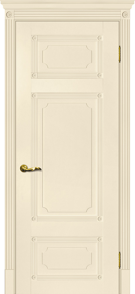 Двери ЭКОШПОН, ПВХ МАРИАМ Флоренция-3 глухое Магнолия размер 190 х 55 см. артикул F0000066097