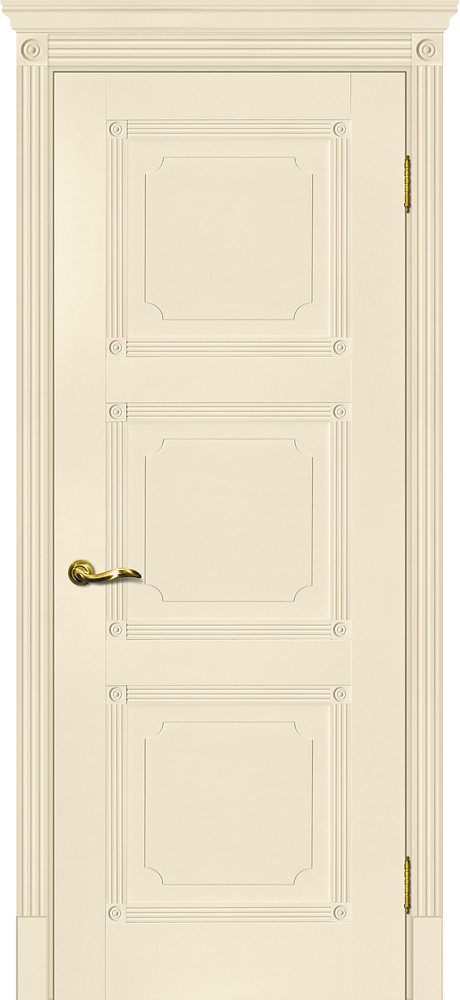 Двери ЭКОШПОН, ПВХ МАРИАМ Флоренция-4 глухое Магнолия размер 190 х 55 см. артикул F0000066216