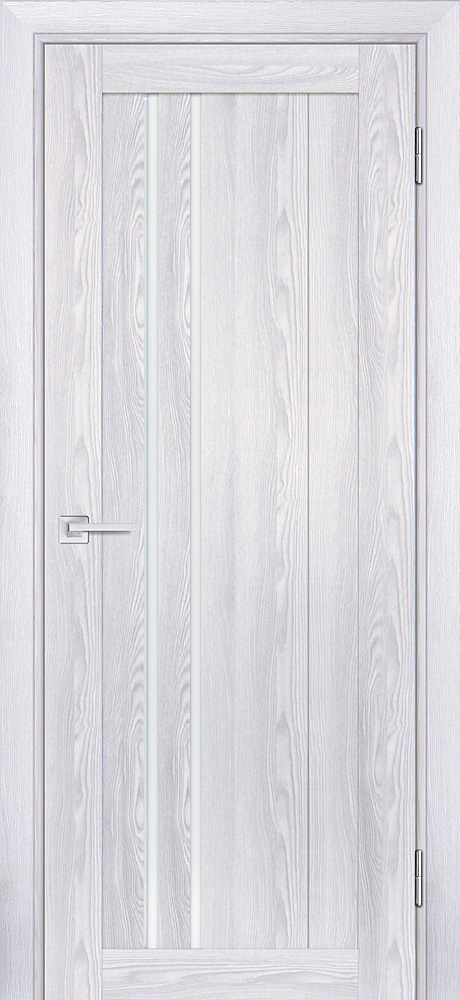 Двери ЭКОШПОН, ПВХ PROFILO PORTE PSK-10 со стеклом Ривьера айс