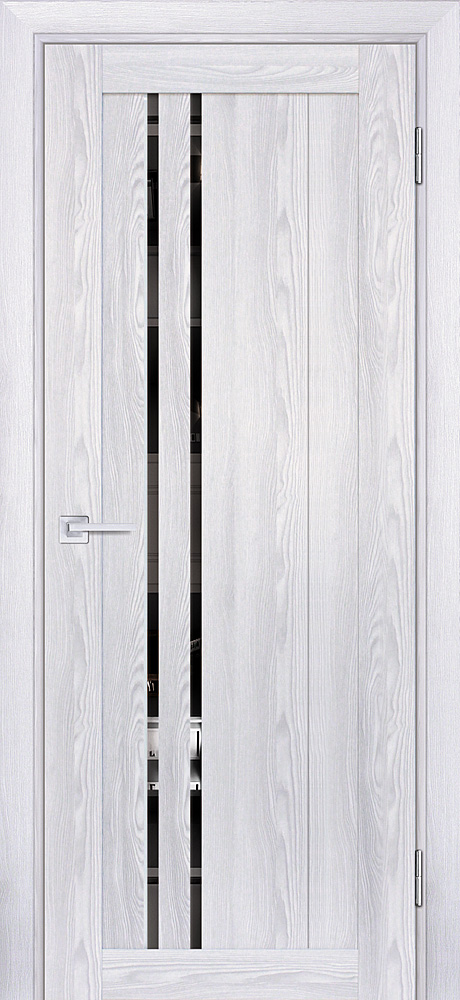 Двери ЭКОШПОН, ПВХ PROFILO PORTE PSK-10 со стеклом Ривьера айс размер 190 х 55 см. артикул F0000066338