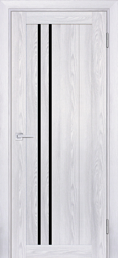 Двери ЭКОШПОН, ПВХ PROFILO PORTE PSK-10 со стеклом Ривьера айс размер 190 х 55 см. артикул F0000066340
