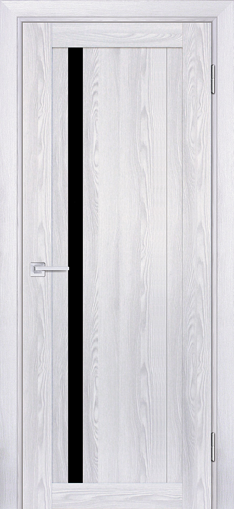 Двери ЭКОШПОН, ПВХ PROFILO PORTE PSK-8 со стеклом Ривьера айс размер 190 х 55 см. артикул F0000066459