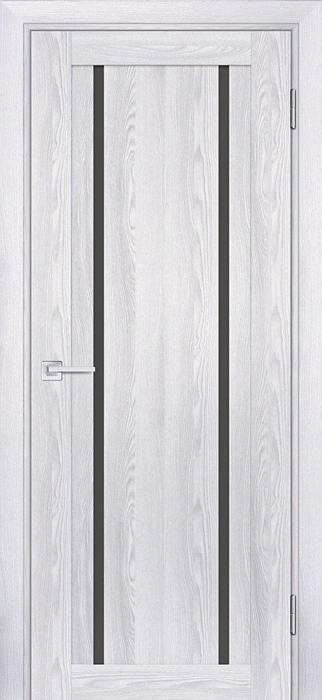 Двери ЭКОШПОН, ПВХ PROFILO PORTE PSK-9 со стеклом Ривьера айс размер 190 х 55 см. артикул F0000066577