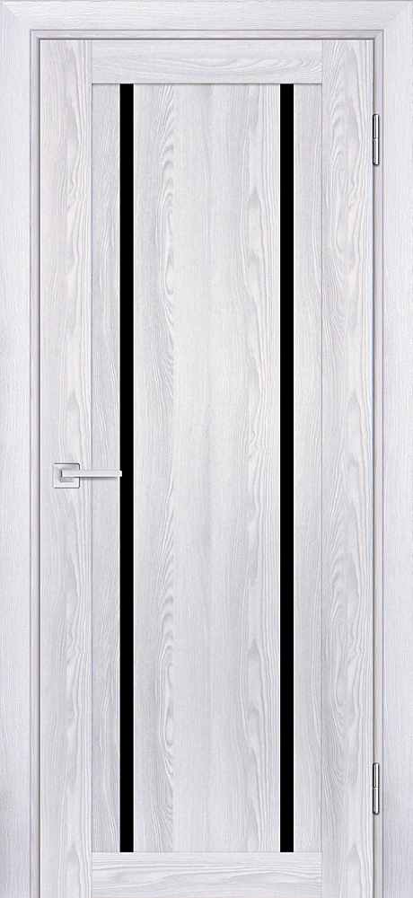 Двери ЭКОШПОН, ПВХ PROFILO PORTE PSK-9 со стеклом Ривьера айс размер 190 х 55 см. артикул F0000066578