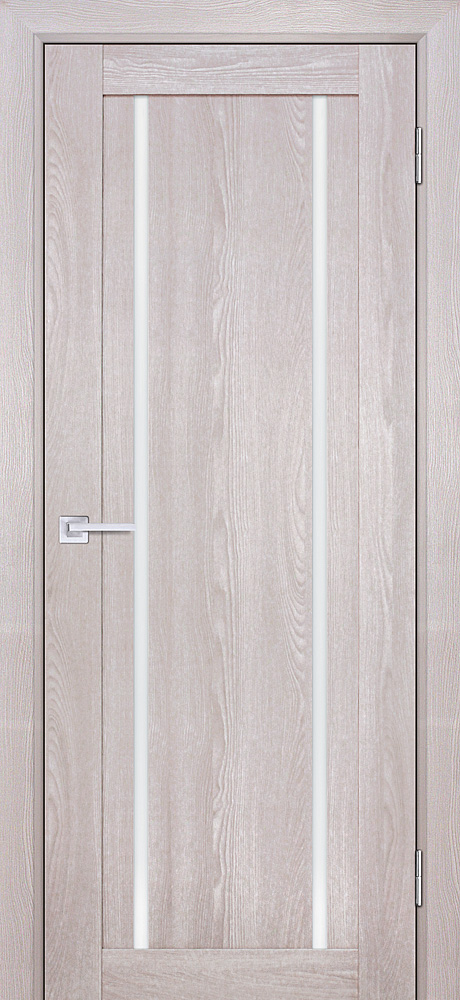 Двери ЭКОШПОН, ПВХ PROFILO PORTE PSK-9 со стеклом Ривьера крем размер 190 х 55 см. артикул F0000066631