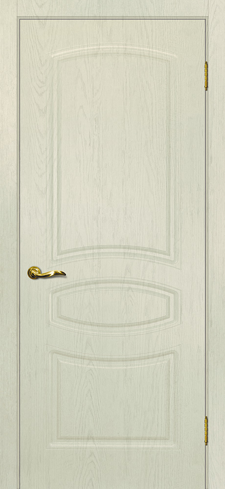 Двери ЭКОШПОН, ПВХ МАРИАМ Сиена-5 глухое Ваниль размер 190 х 55 см. артикул F0000066769