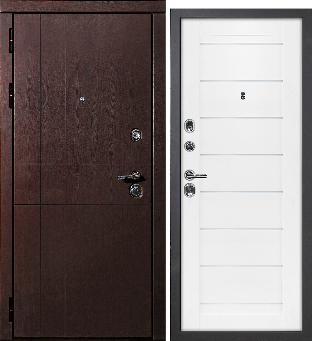 Двери ЭКОШПОН, ПВХ МАРИАМ ТЕХНО-802 со стеклом Бьянко размер 200 х 400 см. артикул F0000068897