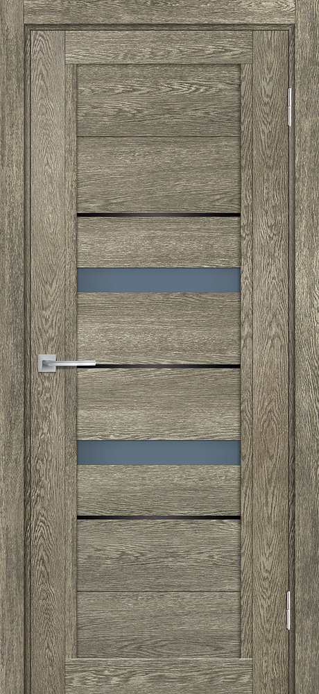 Двери ЭКОШПОН, ПВХ МАРИАМ ТЕХНО-802 со стеклом Гриджио