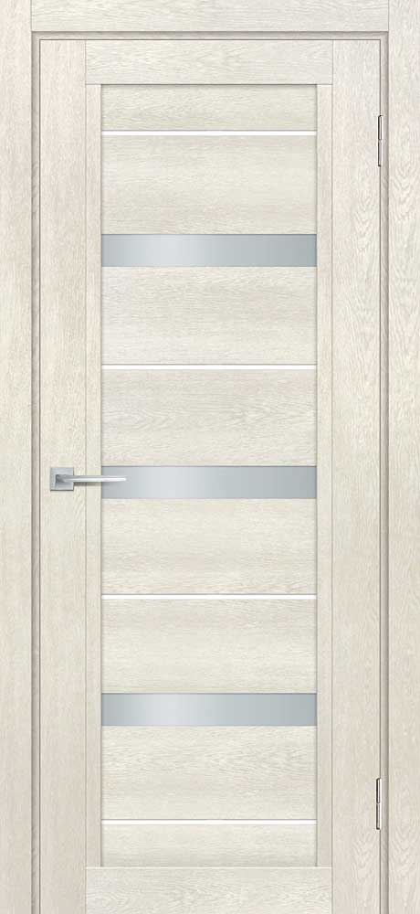 Двери ЭКОШПОН, ПВХ МАРИАМ ТЕХНО-803 со стеклом Бьянко размер 190 х 55 см. артикул F0000068993