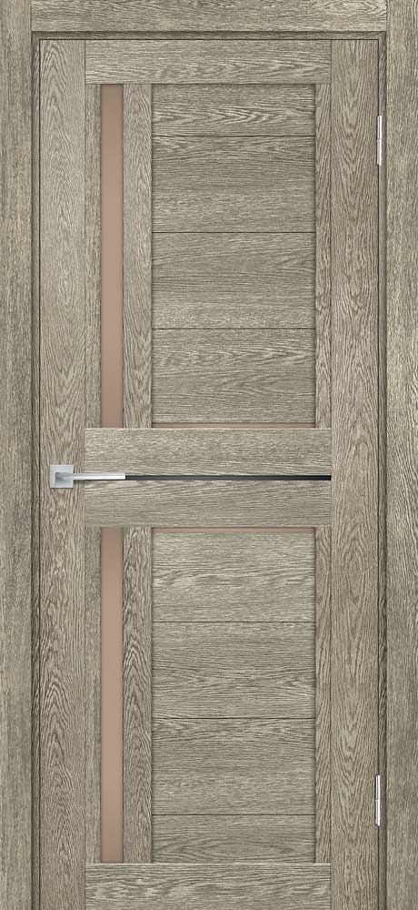 Двери ЭКОШПОН, ПВХ МАРИАМ ТЕХНО-804 со стеклом Гриджио размер 190 х 55 см. артикул F0000069099