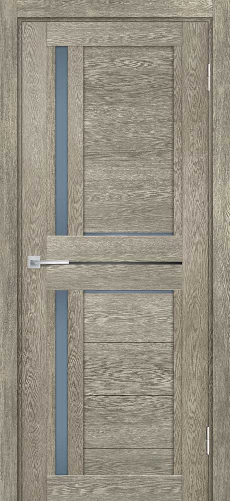 Двери ЭКОШПОН, ПВХ МАРИАМ ТЕХНО-804 со стеклом Гриджио размер 190 х 55 см. артикул F0000069100