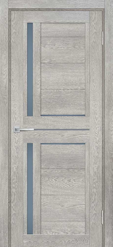 Двери ЭКОШПОН, ПВХ МАРИАМ ТЕХНО-804 со стеклом Чиаро гриджио размер 190 х 55 см. артикул F0000069137