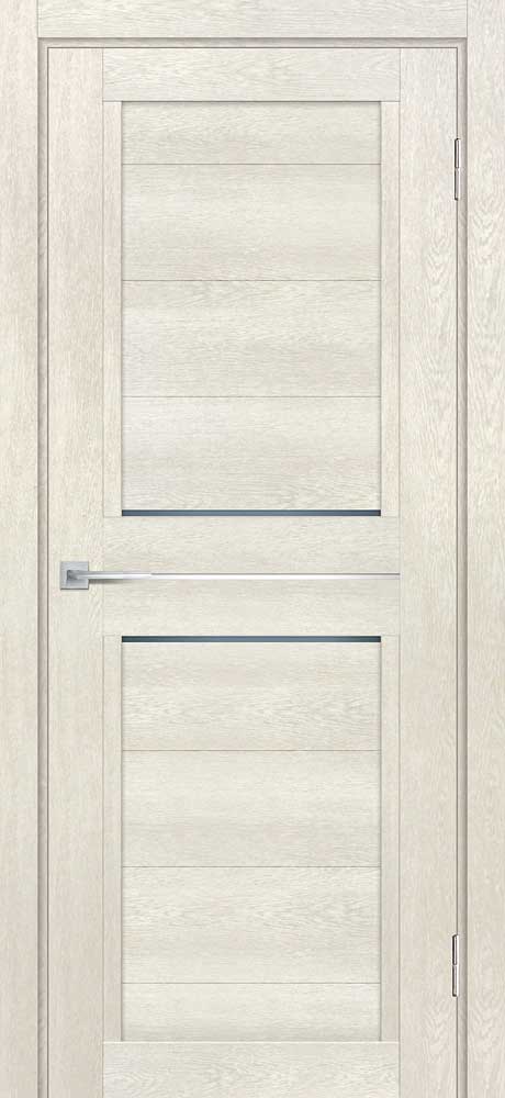 Двери ЭКОШПОН, ПВХ МАРИАМ ТЕХНО-805 со стеклом Бьянко размер 190 х 55 см. артикул F0000069172