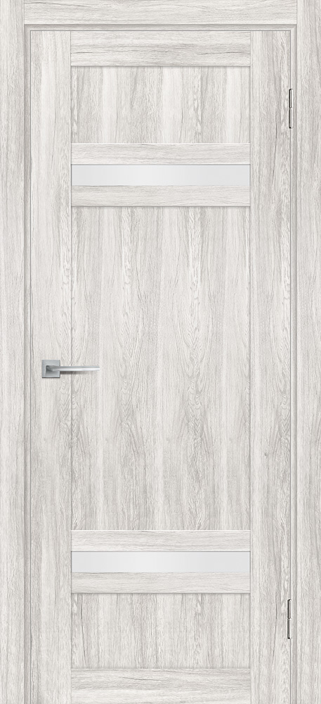 Двери ЭКОШПОН, ПВХ PROFILO PORTE PSL- 5 со стеклом Сан-ремо крем размер 200 х 400 см. артикул F0000072071