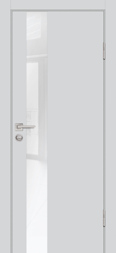Двери ЭКОШПОН, ПВХ PROFILO PORTE P-10 со стеклом Агат