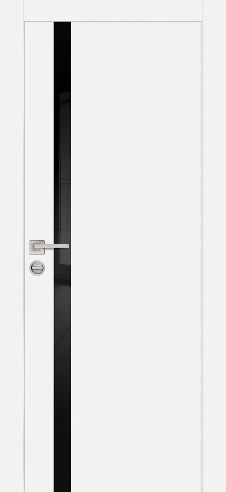 Двери ЭКОШПОН, ПВХ PROFILO PORTE PX-8 AL кромка с 2-х ст. со стеклом Белый размер 200 х 80 см. артикул F0000077892