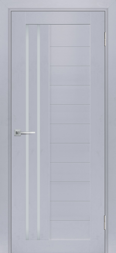 Двери ЭКОШПОН, ПВХ МАРИАМ ТЕХНО-738 со стеклом Муссон размер 190 х 55 см. артикул F0000078530