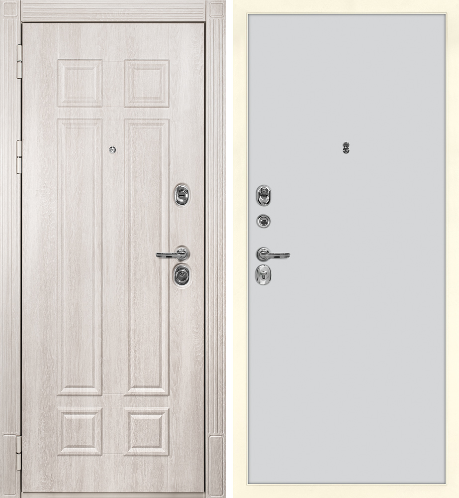 Дверь Гера-2 / Гладкая  /  2050 х 960 левое 