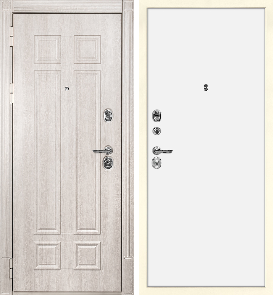 Дверь Гера-2 / Гладкая  /  2050 х 960 левое 