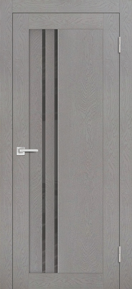 Двери ЭКОШПОН, ПВХ PROFILO PORTE PST-10 со стеклом серый ясень размер 190 х 55 см. артикул F0000090156