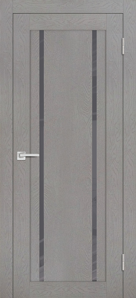 Двери ЭКОШПОН, ПВХ PROFILO PORTE PST-9 со стеклом серый ясень размер 190 х 55 см. артикул F0000090660
