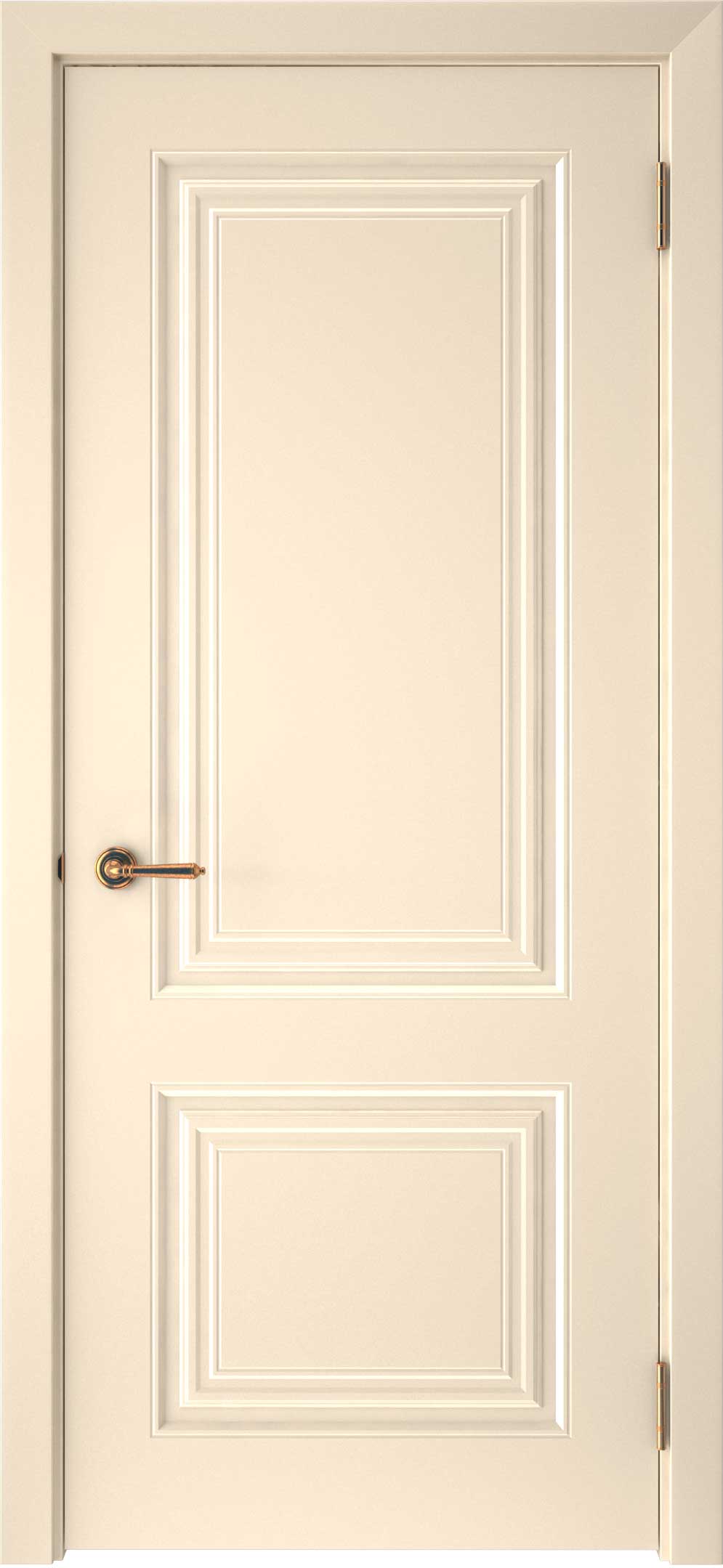 Двери крашеные (Эмаль) ТЕКОНА Смальта-42 глухое Ваниль ral
