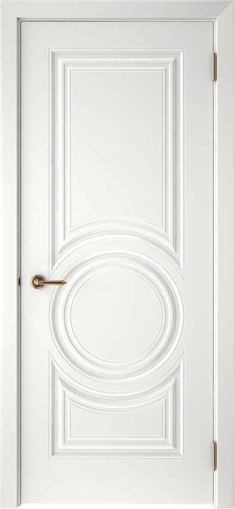Двери крашеные (Эмаль) ТЕКОНА Смальта-45 глухое Белый ral размер 200 х 60 см. артикул F0000092486