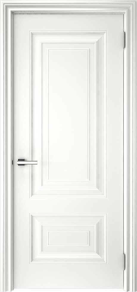 Двери крашеные (Эмаль) ТЕКОНА Смальта-46 глухое Белый ral размер 200 х 80 см. артикул F0000092492