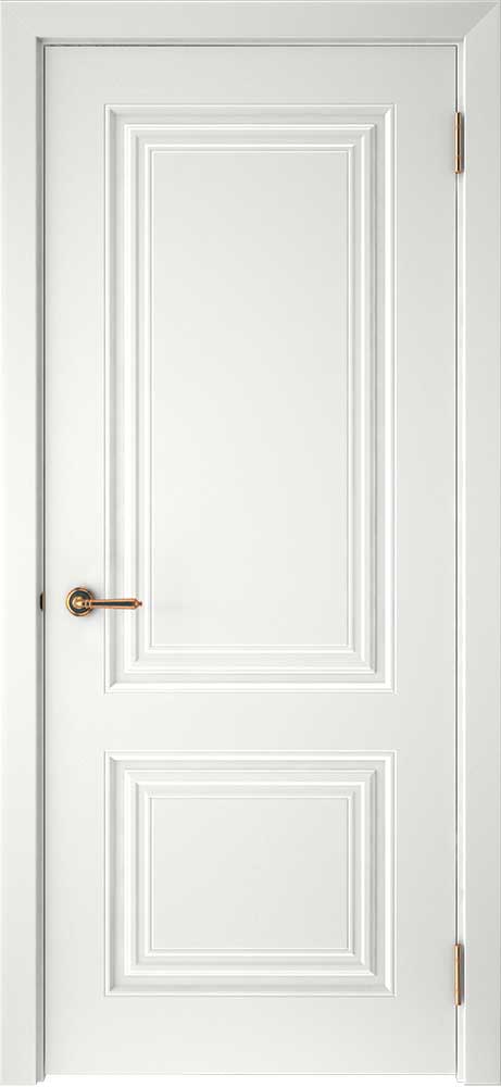 Двери крашеные (Эмаль) ТЕКОНА Смальта-42 глухое Белый ral размер 200 х 60 см. артикул F0000092791