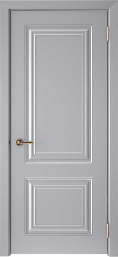 Двери крашеные (Эмаль) ТЕКОНА Смальта-42 глухое Серый ral 7036 размер 200 х 60 см. артикул F0000092792