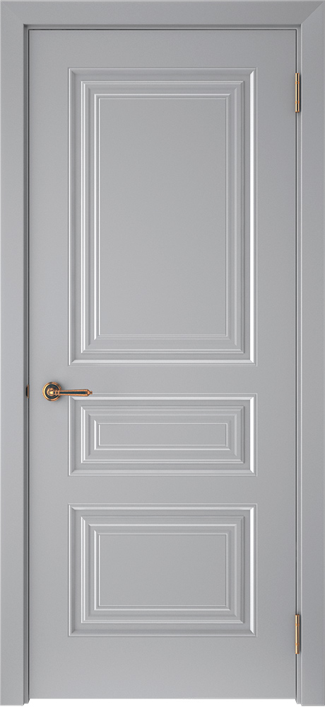 Двери крашеные (Эмаль) ТЕКОНА Смальта-44 глухое Серый ral размер 200 х 60 см. артикул F0000092794