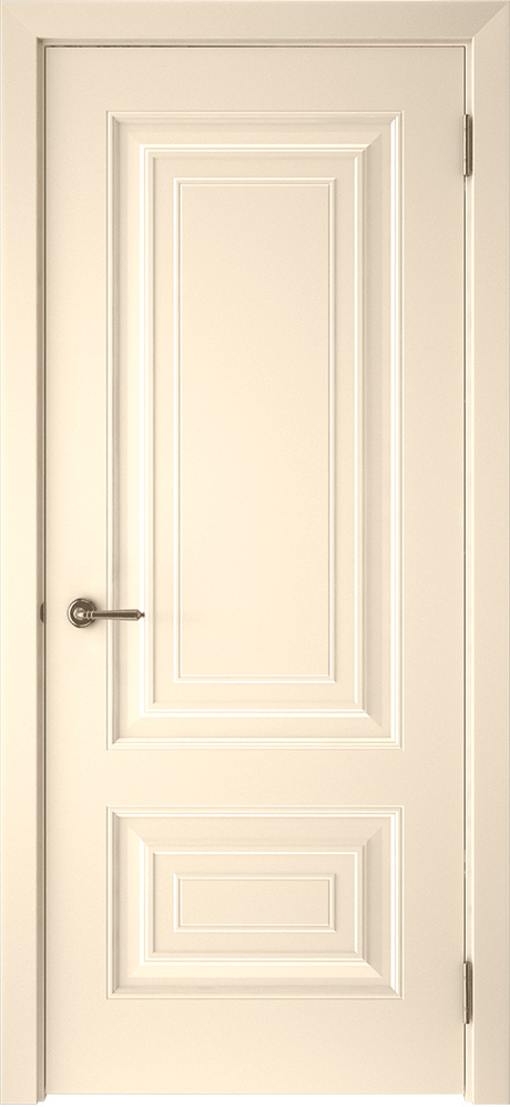 Двери крашеные (Эмаль) ТЕКОНА Смальта-46 глухое Ваниль ral
