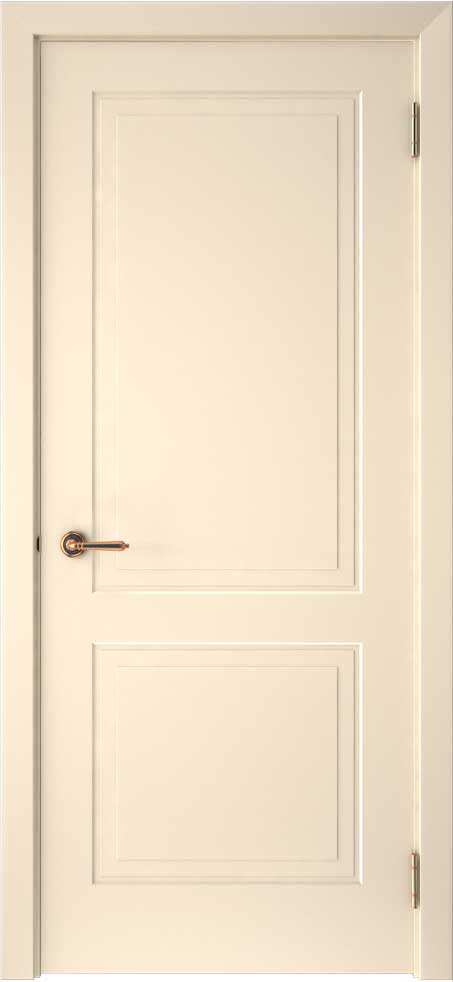 Двери крашеные (Эмаль) ТЕКОНА Смальта-47 глухое Ваниль ral