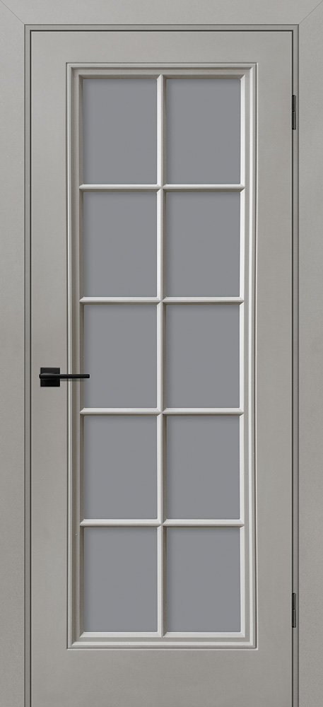 Двери крашеные (Эмаль) ТЕКОНА Смальта-Шарм 11 со стеклом Malva размер 200 х 60 см. артикул F0000095834