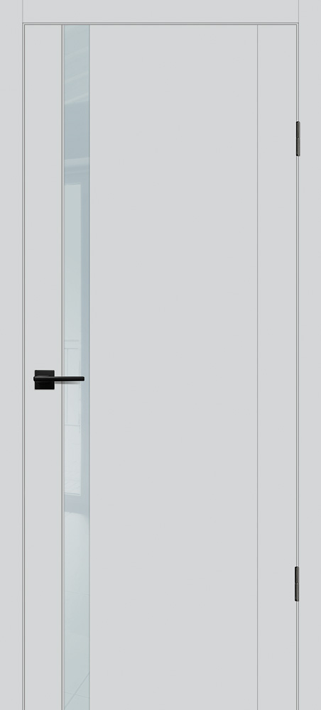 Двери ЭКОШПОН, ПВХ PROFILO PORTE PSC-10 со стеклом Агат размер 190 х 55 см. артикул F0000096097