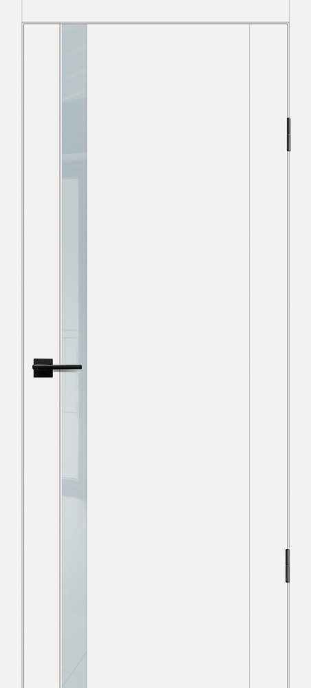 Двери ЭКОШПОН, ПВХ PROFILO PORTE PSC-10 со стеклом Белый размер 190 х 55 см. артикул F0000096121