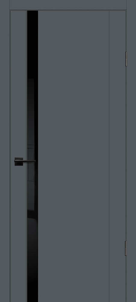 Двери ЭКОШПОН, ПВХ PROFILO PORTE PSC-10 со стеклом Графит размер 200 х 60 см. артикул F0000096155