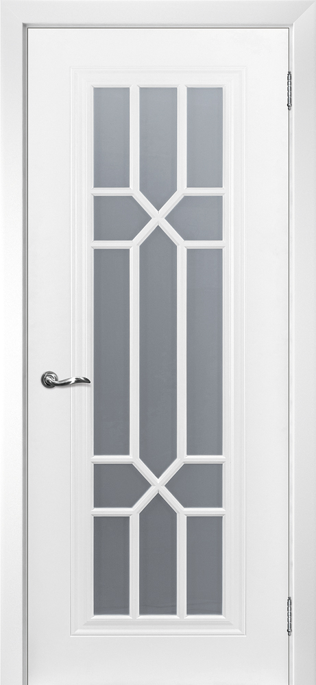 Двери крашеные (Эмаль) ТЕКОНА Смальта 103 со стеклом Сапфир размер 200 х 70 см. артикул F0000096300
