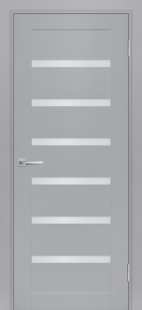 Двери ЭКОШПОН, ПВХ МАРИАМ ТЕХНО-707 со стеклом Манхэттен размер 200 х 80 см. артикул F0000096675