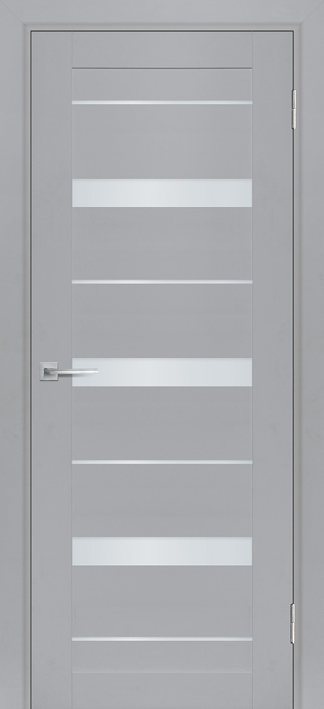 Двери ЭКОШПОН, ПВХ PROFILO PORTE ТЕХНО-742 со стеклом Манхэттен