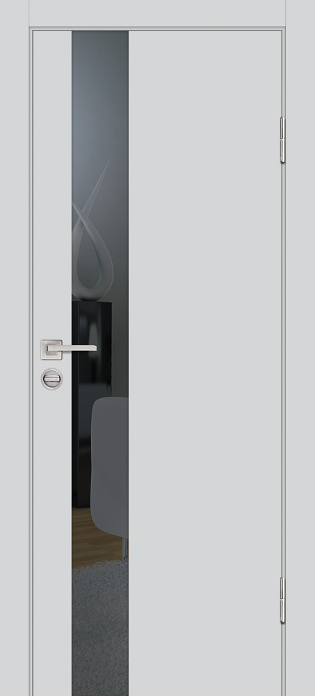 Двери ЭКОШПОН, ПВХ PROFILO PORTE P-10 со стеклом Агат размер 200 х 60 см. артикул F0000097280